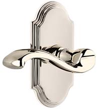 Traditional Portofino Lever with Arc Rose, Grandeur ARCPRT