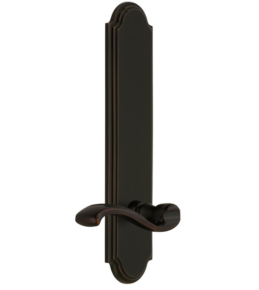 Arc Tall Plate with Portofino Leverset
