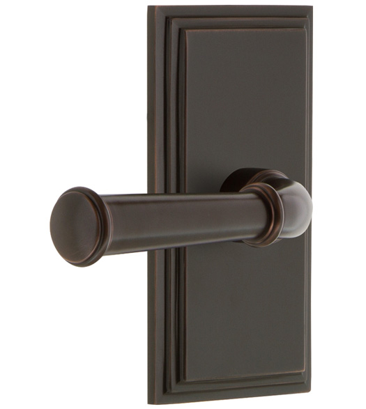 Carre Short Plate with Georgetown Lever