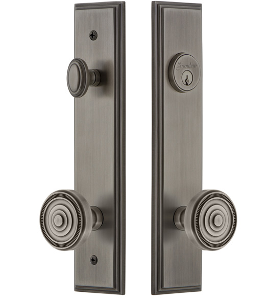 Carre Tall Plate with Soleil Entryset