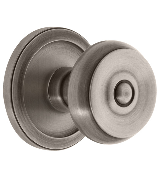Circulaire Rosette with Bouton Knob