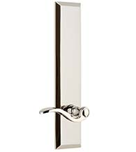 Bellagio Paddle Lever with Fifth Avenue Plate, Grandeur FAVBEL19