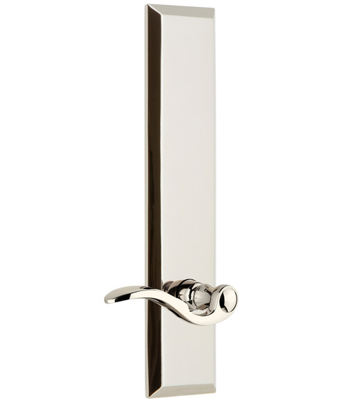 Fifth Avenue Tall Plate with Bellagio Lever