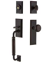 Fifth Avenue Two Piece C Grip Handleset, Grandeur FAVCGR