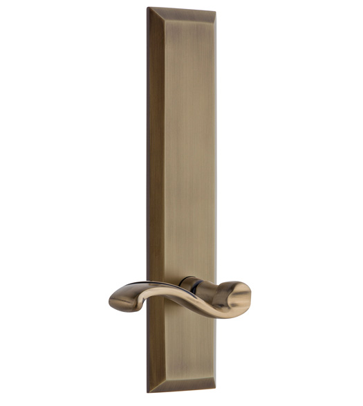 5th Avenue Tall Plate with Portofino Lever