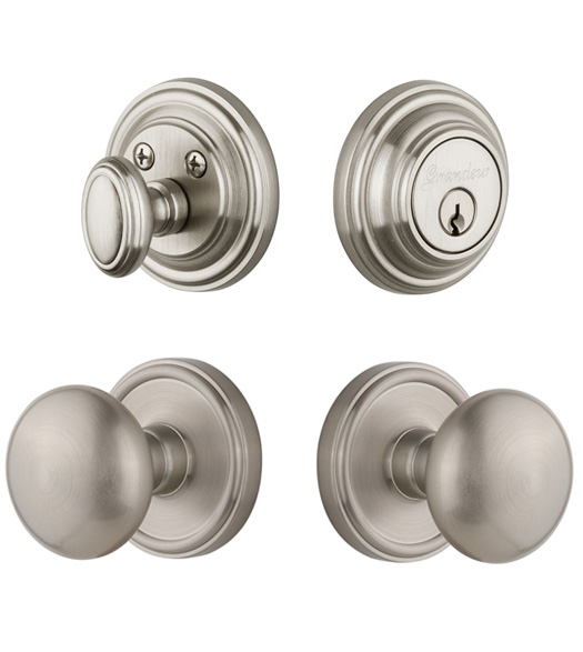 Fifth Avenue Knob With Georgetown Rose