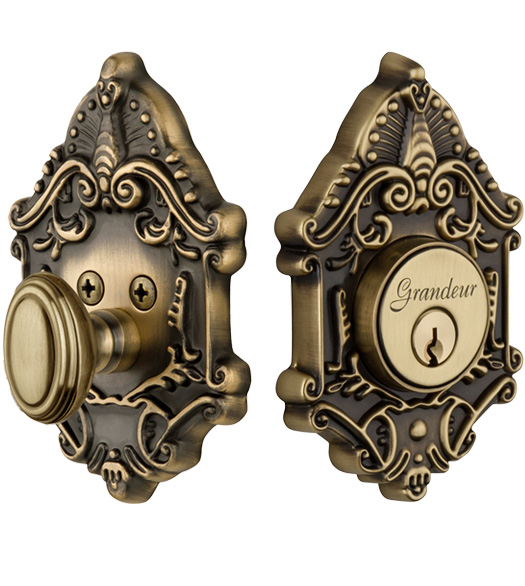 Ornate Grande Victorian Deadbolt