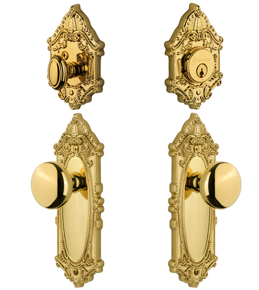 Grande Victorian Fifth Avenue Knob Combo