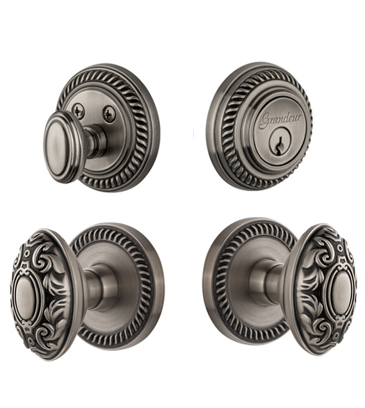 Newport Grande Victorian Knob Combo