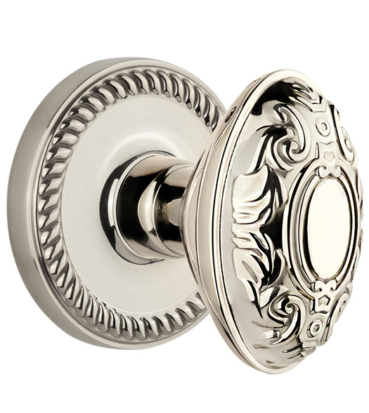 Newport Rope Rose With Grande Victorian Knob