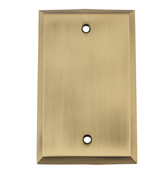 New York Blank Switch Plate
