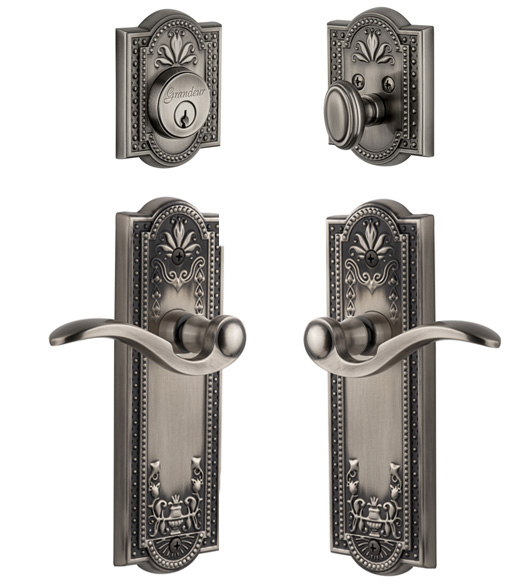 Parthenon Plate With Bellagio Lever Combo