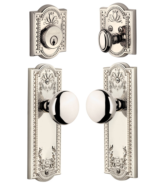 Parthenon Rose With Fifth Avenue Knob Combo