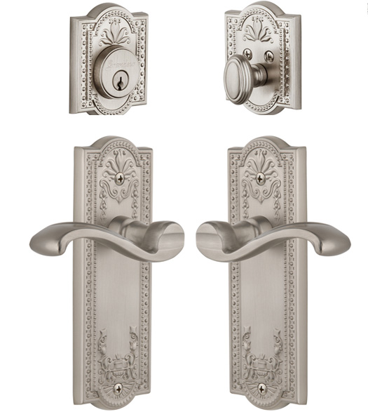 Parthenon Plate With Portofino Lever Combo
