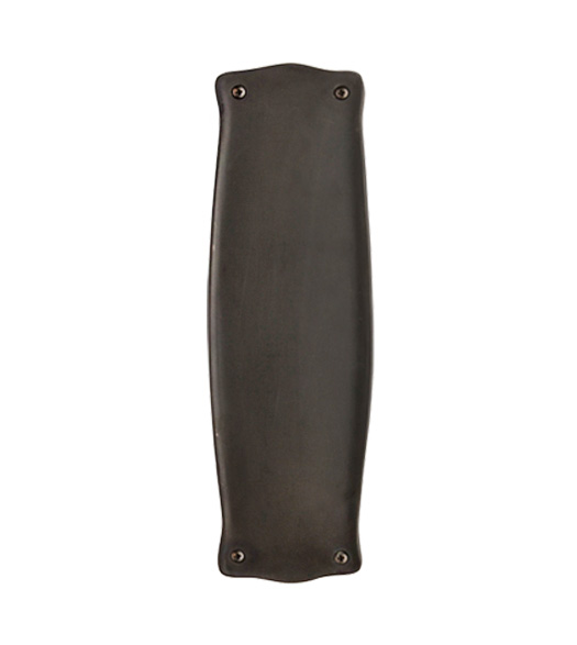 Prairie Solid Brass 3-1/2 x 12 Push Plate