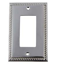 Rope Rocker Switch Plate, Grandeur ROPSWPLTR1