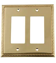 Rope Double Rocker Plate, Grandeur ROPSWPLTR2