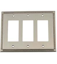 Rope Triple Rocker Plate, Grandeur ROPSWPLTR3