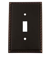 Rope Toggle Switch Plate, Grandeur ROPSWPLTT1