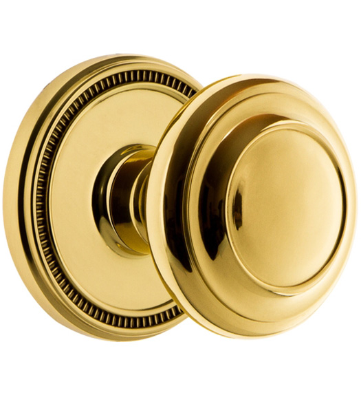 Circulaire Knobset with Soleil Rose