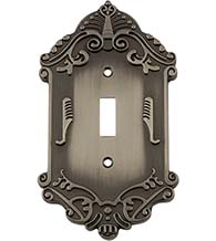 Victorian Toggle Switch Plate, Grandeur VICSWPLTT1