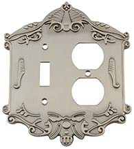 Victorian Outlet and Toggle Switch Plate, Grandeur VICSWPLTTD