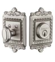 Windsor Decorative Deadbolt, Grandeur WINWIN-DB