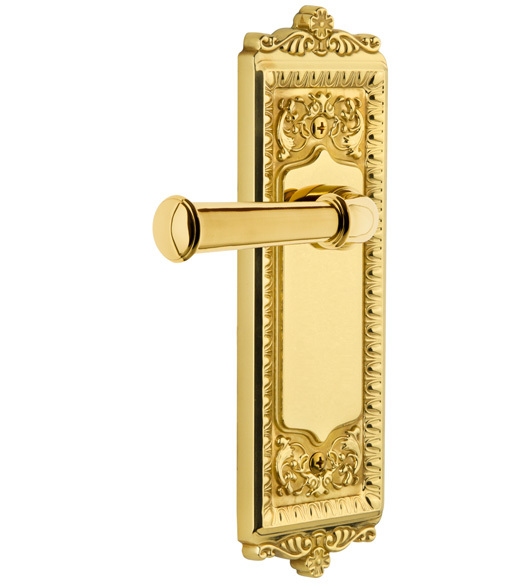 Windsor Plate with Georgetown Lever
