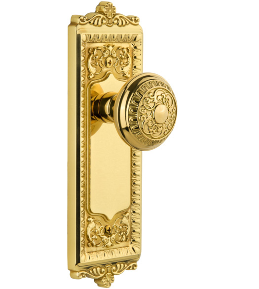 Windsor Plate with Windsor Knob