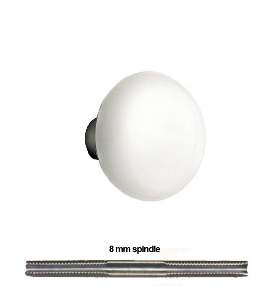 Replacement White Porcelain Knobs