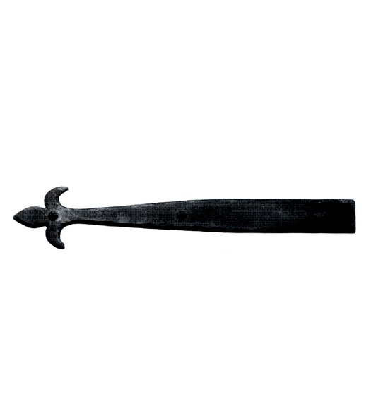 14 Hand Forged Dummy Strap Royal Tip Hinge