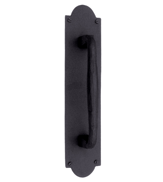 Hand Forged Iron Door Arched Pull Plate