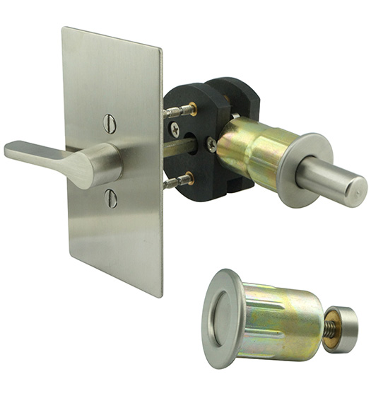 INOX EC1517 ADA Privacy Lock for Barn Doors