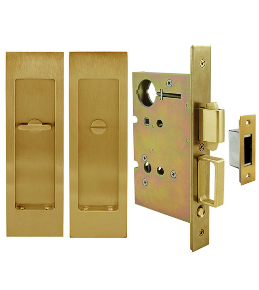 Linear Mortise Pocket Door Hardware