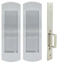 Arc Pocket Door Passage Set, INOX FH29PD8010