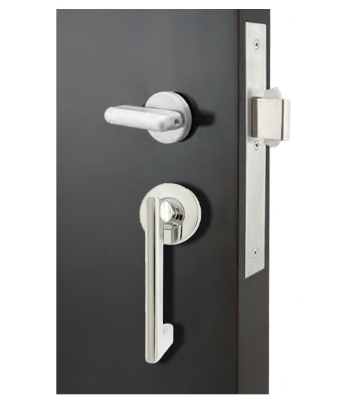 Twilight Privacy Mortise Pocket Door Hardware