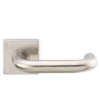 Munich Lever with Square Rose, INOX SE102