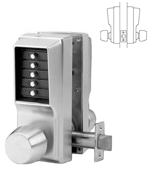 2 Sided Simplex Keypad Entry Lock