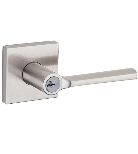 Kwikset Lisbon Square Plate Lever