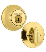 Grade 3 Single Cylinder Deadbolt, Kwikset 660