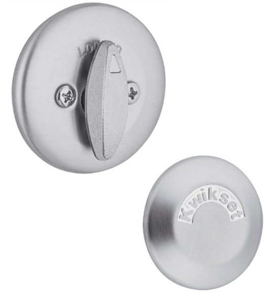 One-Sided Deadbolt With Exterior Trim
