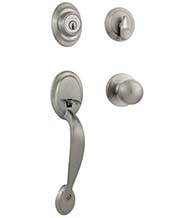 Dakota Single Cylinder Handleset, Kwikset 687DA