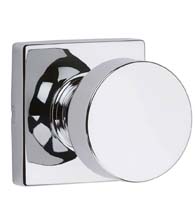 Pismo Knob with Square Rosette, Kwikset PSKSQT