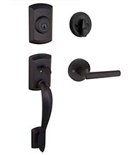 Avalon Single Cylinder Handleset, Kwikset 800AVH