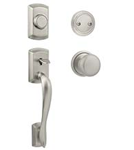 Avalon Dummy Cylinder Handleset, Kwikset 802AVH
