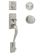 Hawthorne Dummy Cylinder Handleset, Kwikset 802HE