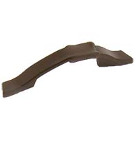 Oil Rubbed Bronze Ribbon Cabinet Pull, Laurey 38566