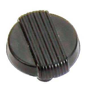 1-1/4 Inch Wired Knob in Matte Black