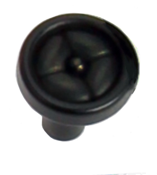 1-1/4 Knob Paris  Matte Black