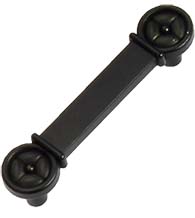 Matte Black Paris Cabinet Pull, Laurey 39720